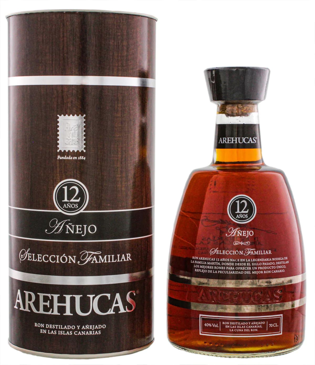 Arehucas 12 Y.O. Anejo: vista principale