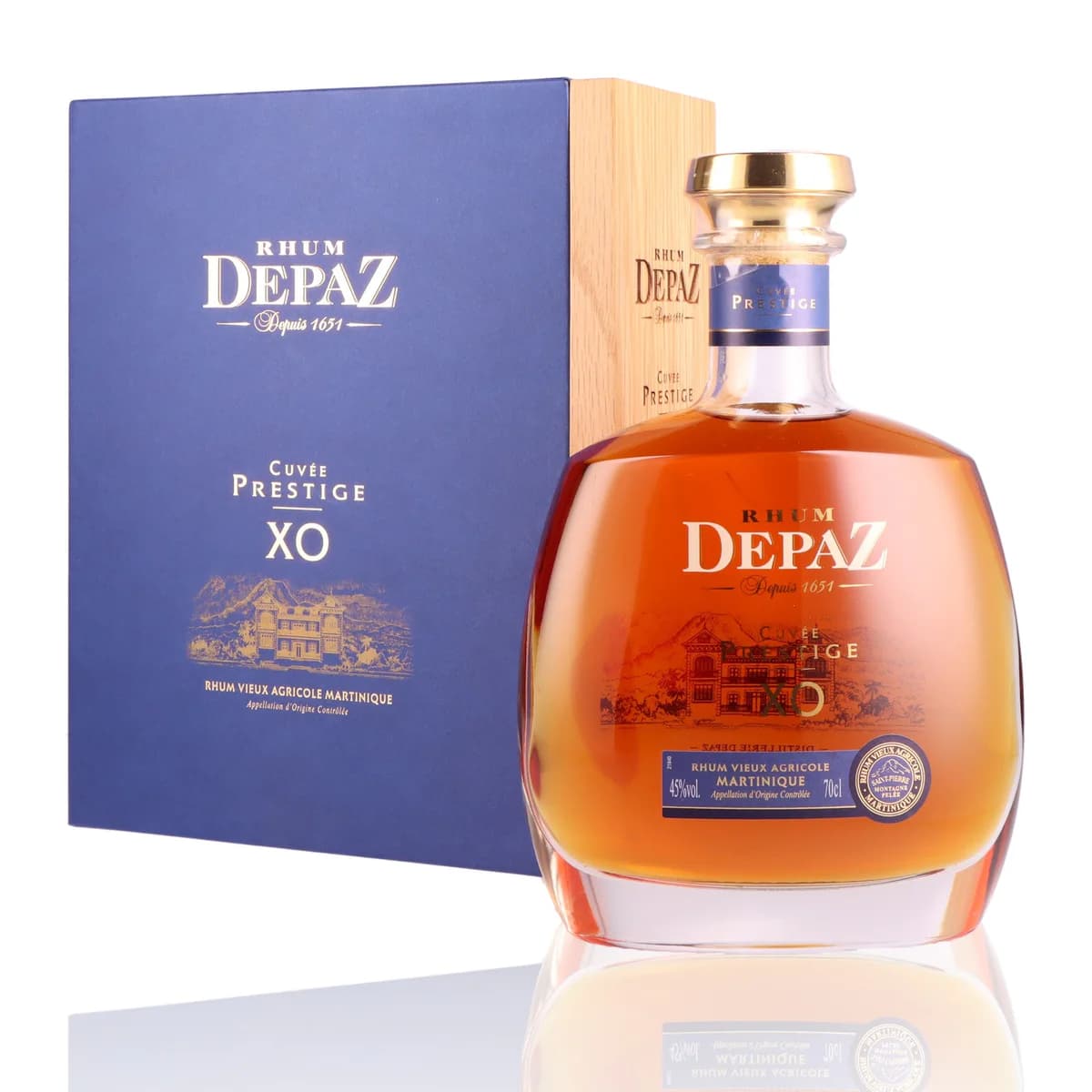 Depaz Cuvee Prestige XO: vista principale