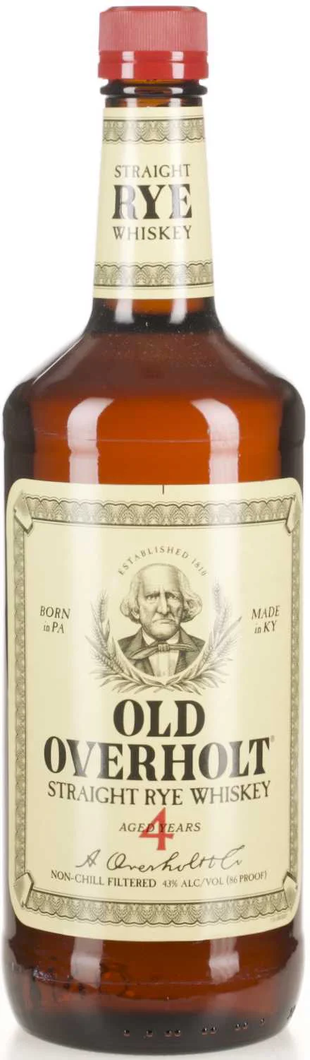 Rye Whiskey Old Overholt: vista principale
