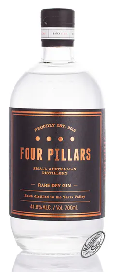Confezione di Four Pillars Rare Dry Gin