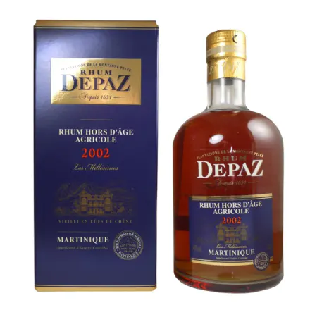 Confezione di Depaz Millesime' 2002