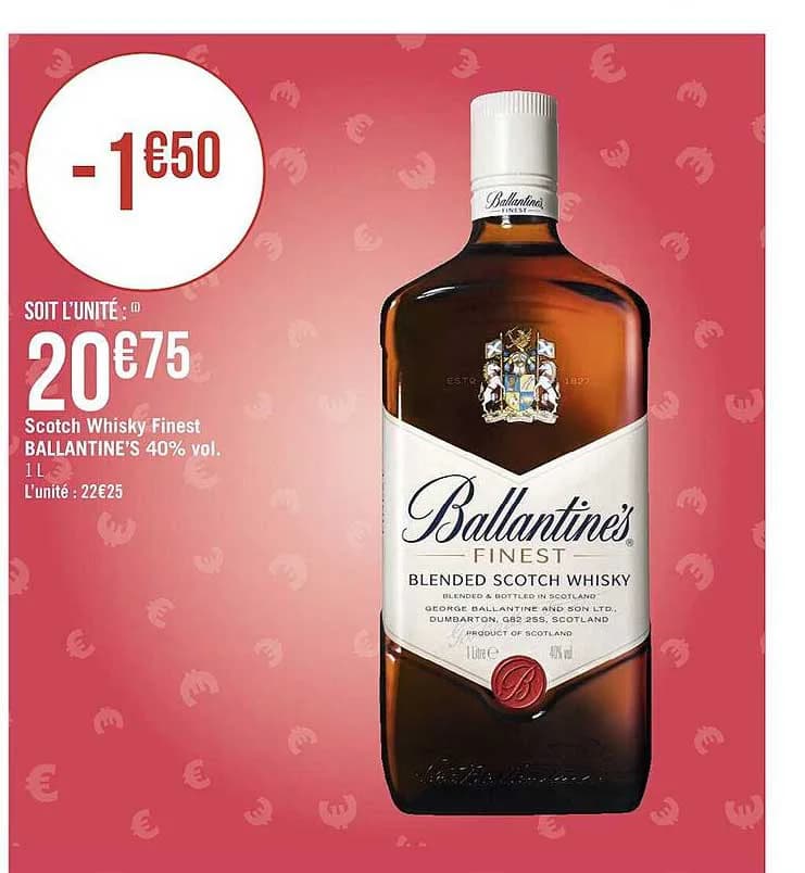 Ballantine's Finest: vista principale