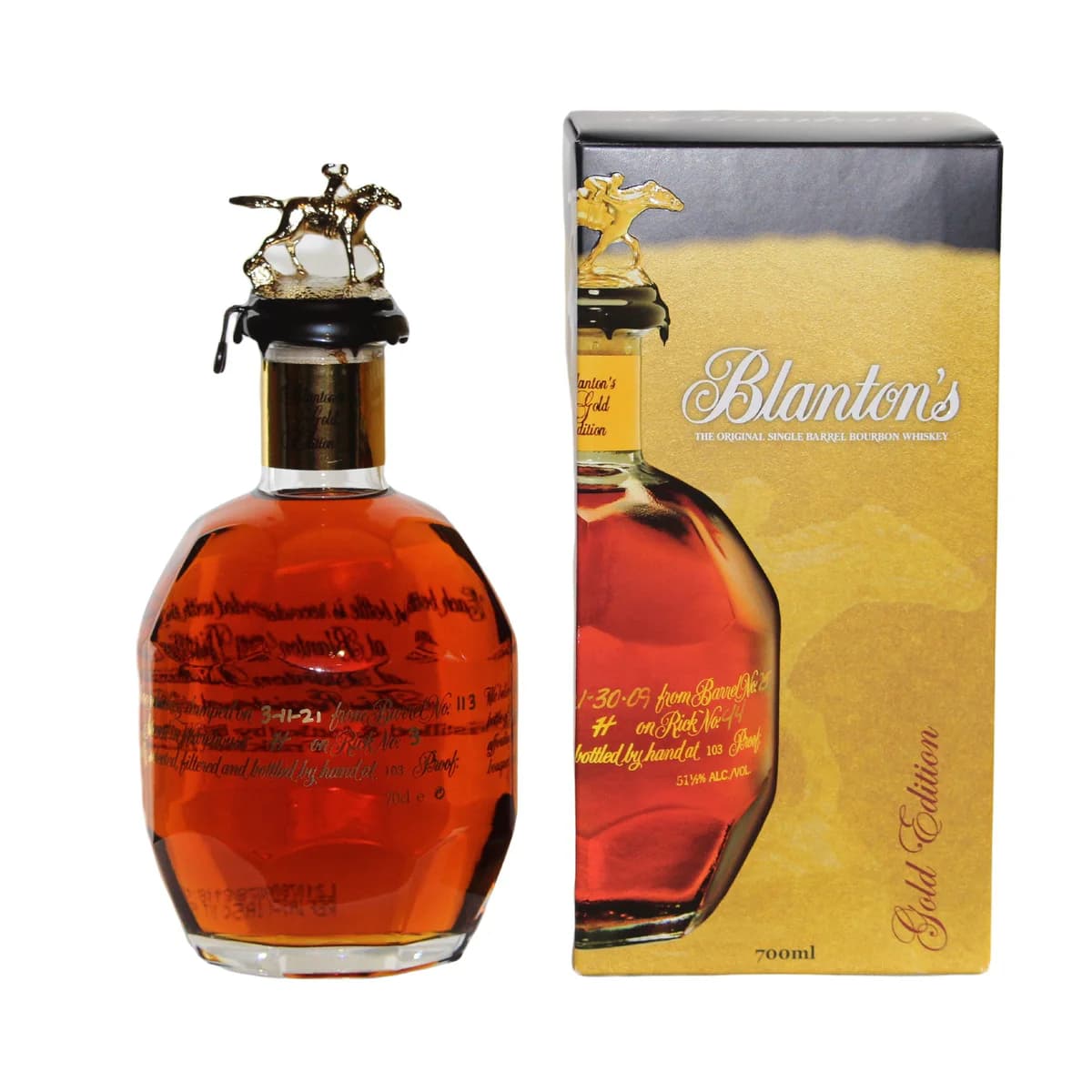 Blanton's Gold Edition: vista principale