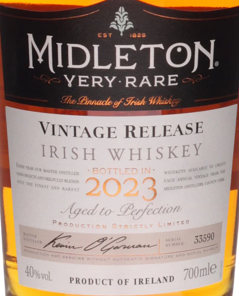 Midleton Very Rare 2023: vista principale