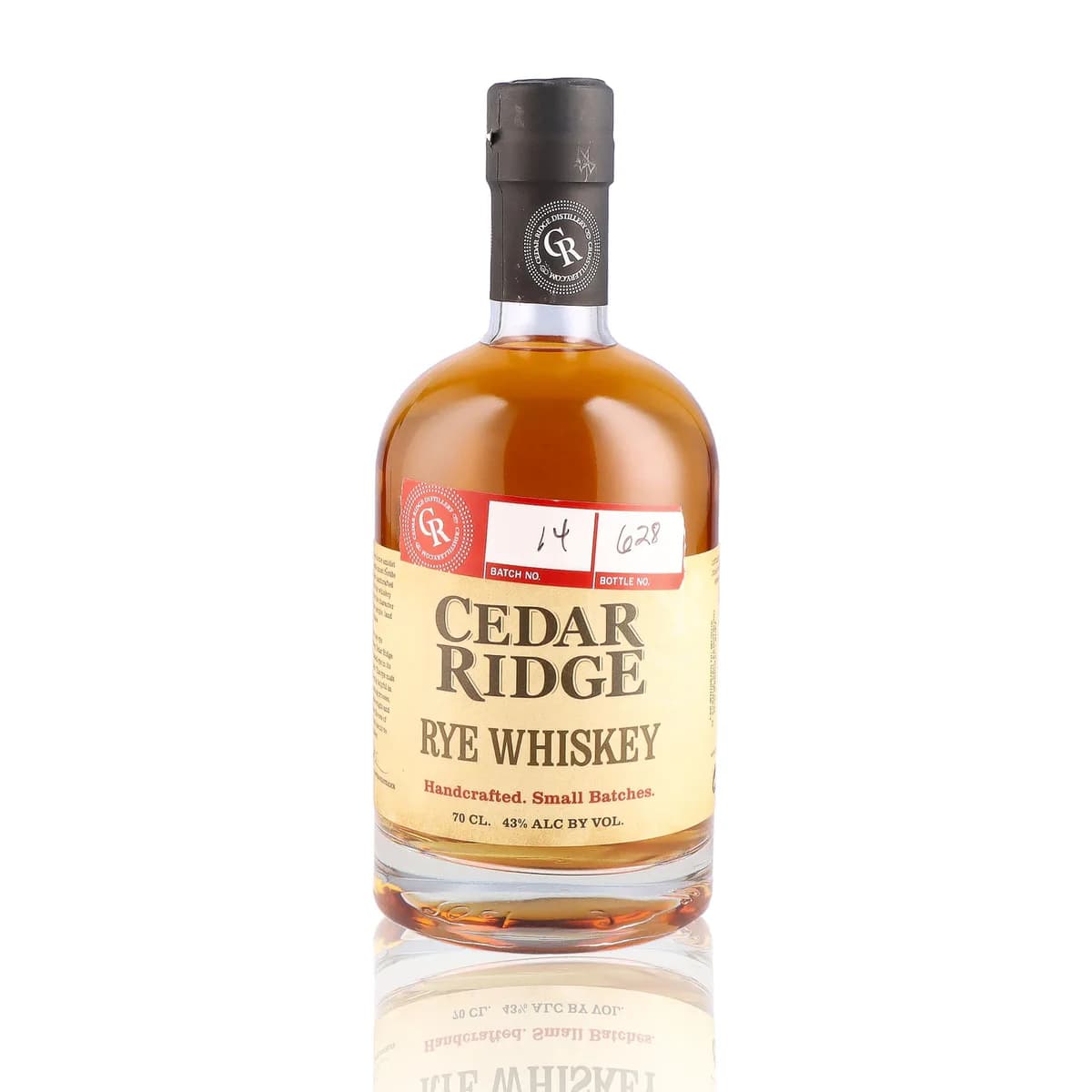 Rye Whiskey Cedar Ridge: vista principale