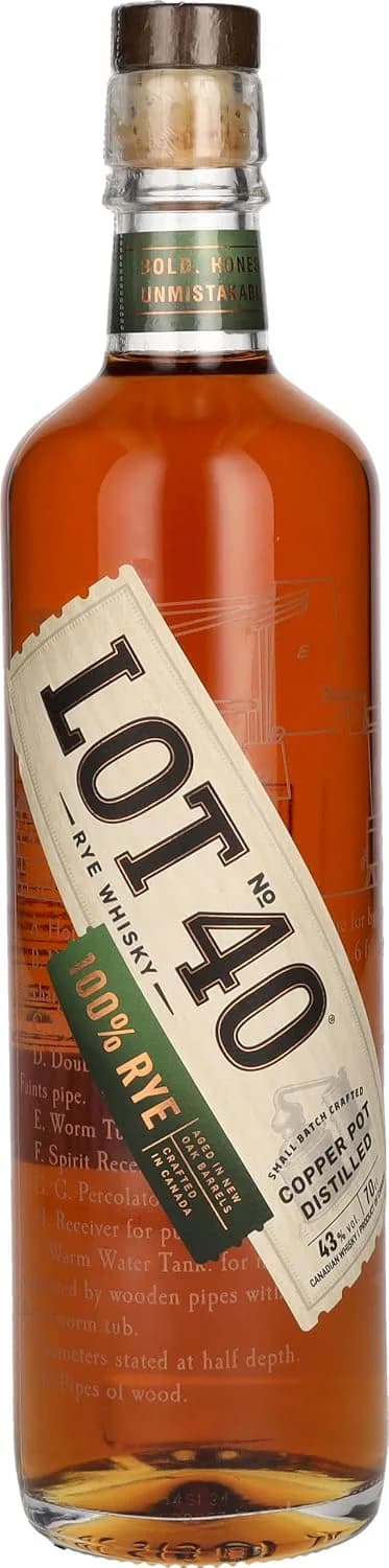 Rye Whiskey Lot 40: vista principale