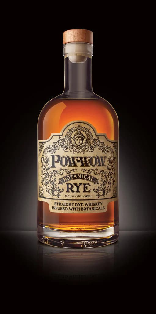 Rye Whiskey Pow-wow Botanical Rye: vista principale