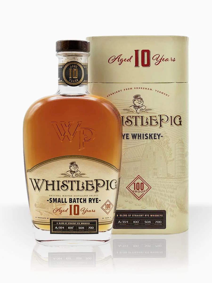Rye Whiskey Whistlepig 10 Y.O.: vista principale