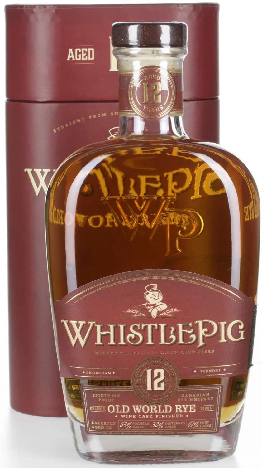 Rye Whiskey Whistlepig 12 Y.O.: vista principale