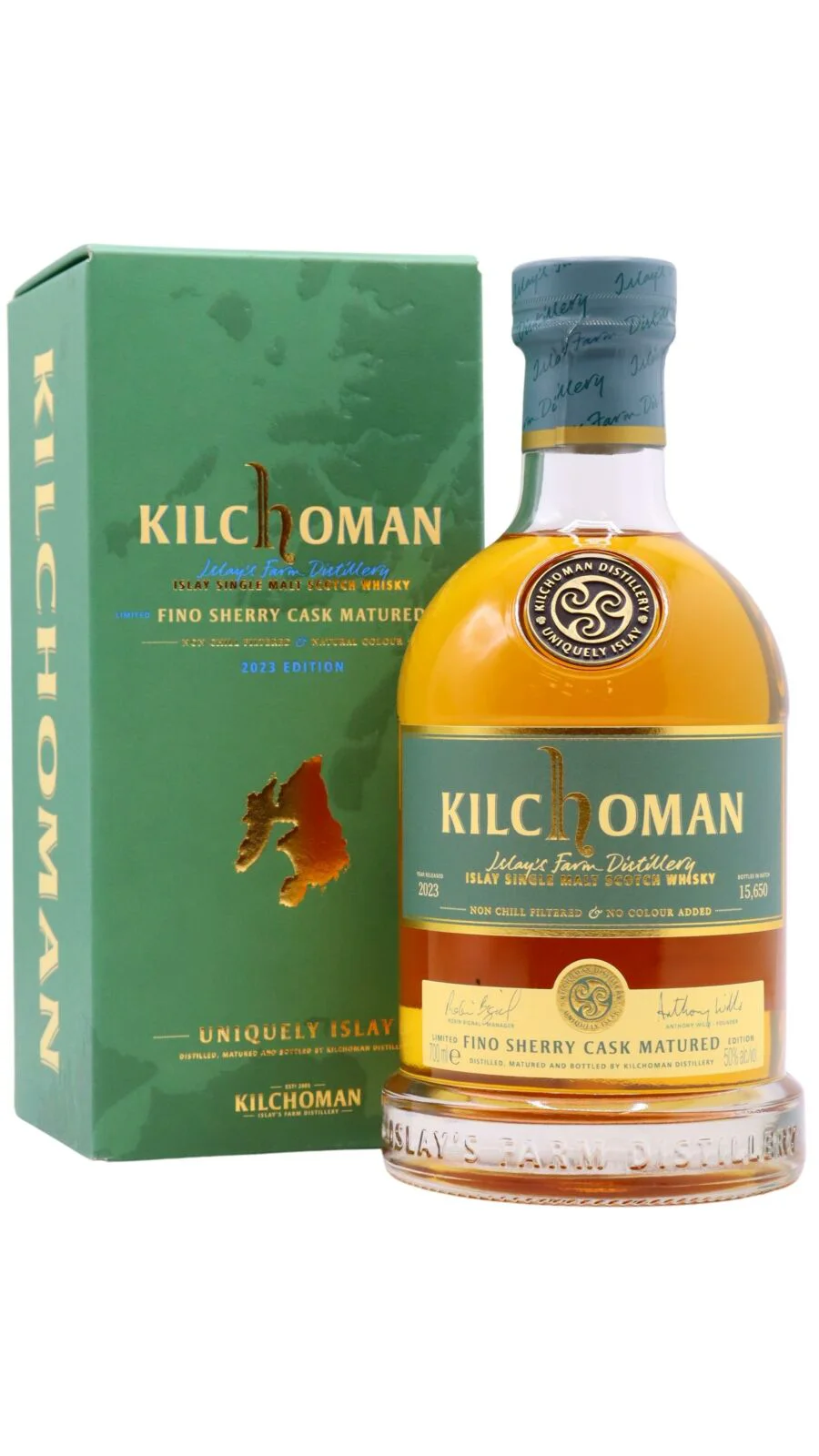 Kilchoman Fino Sherry: vista principale