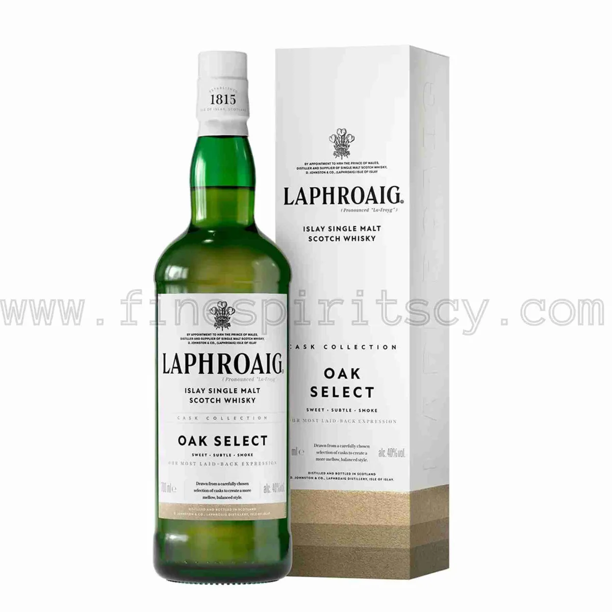 Laphroaig Oak Select: vista principale