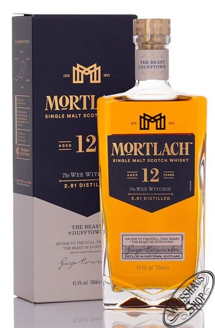 Confezione di Mortlach 12 Y.O.