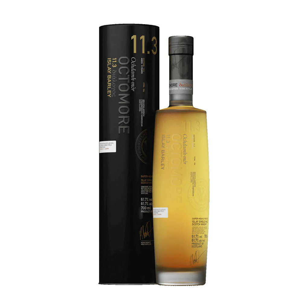 Octomore 11.3: vista principale