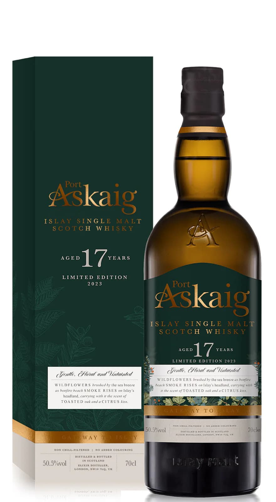 Port Askaig Islay 17Y.O. L.e.: vista principale