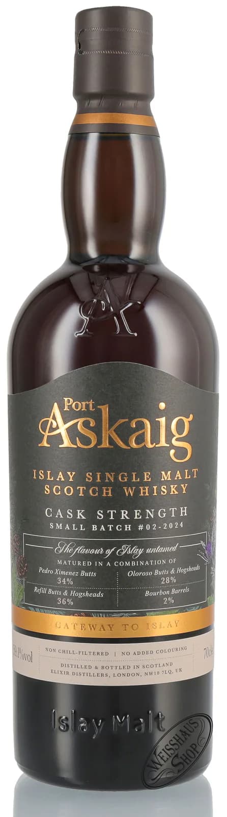 Port Askaig Islay Cask Strength: vista principale