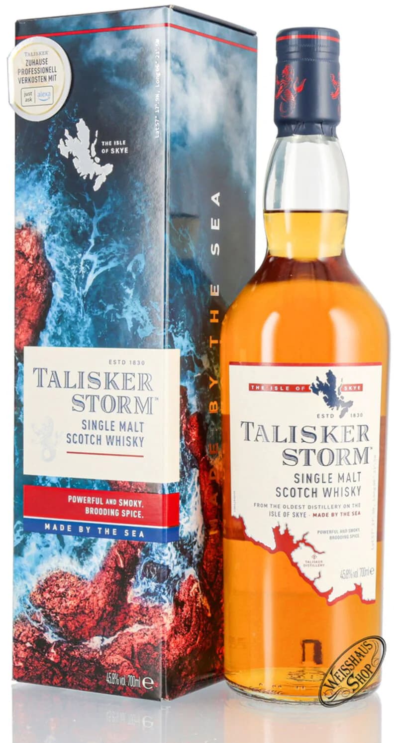 Talisker Storm: vista principale