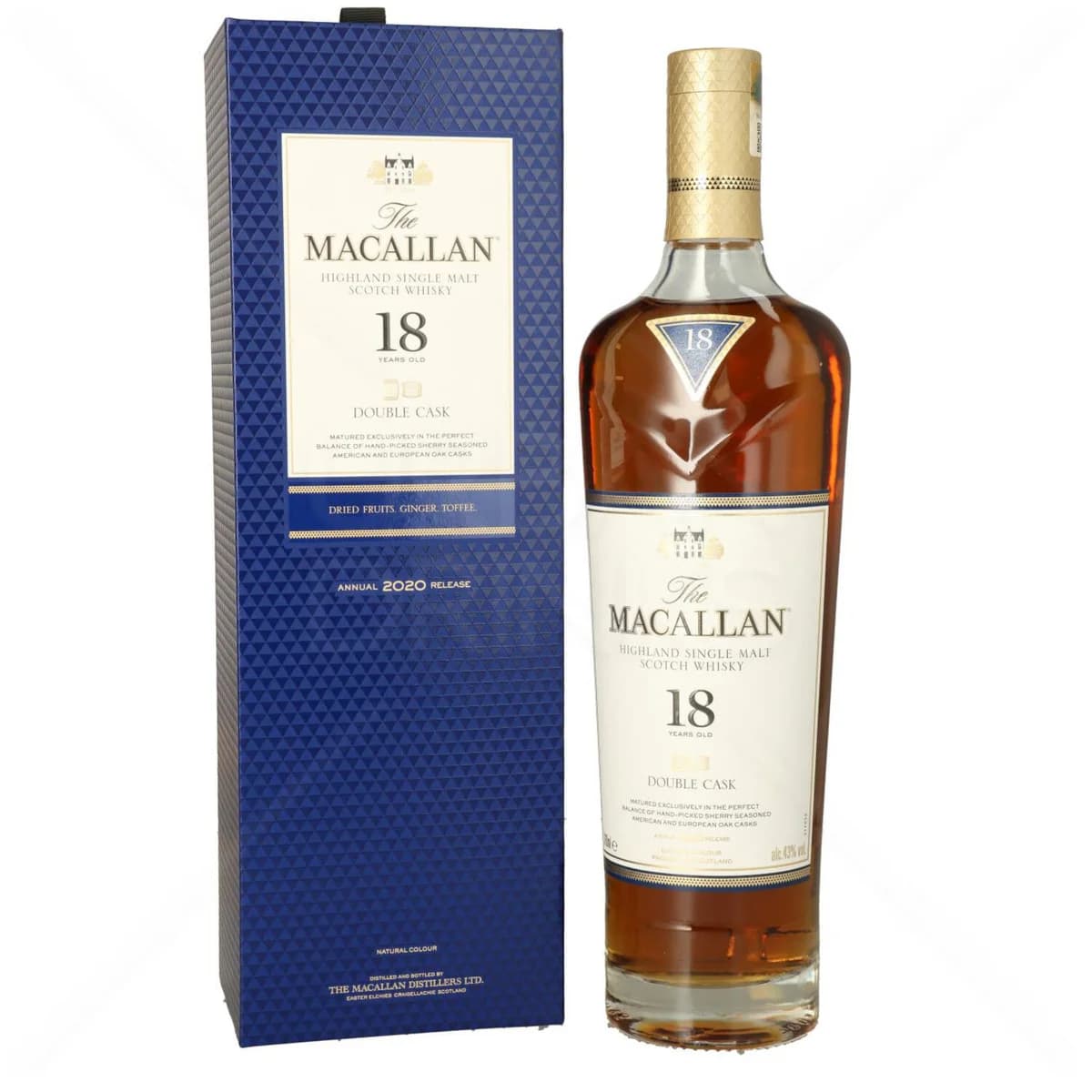 The Macallan 18 Y.O. Double Cask: vista principale