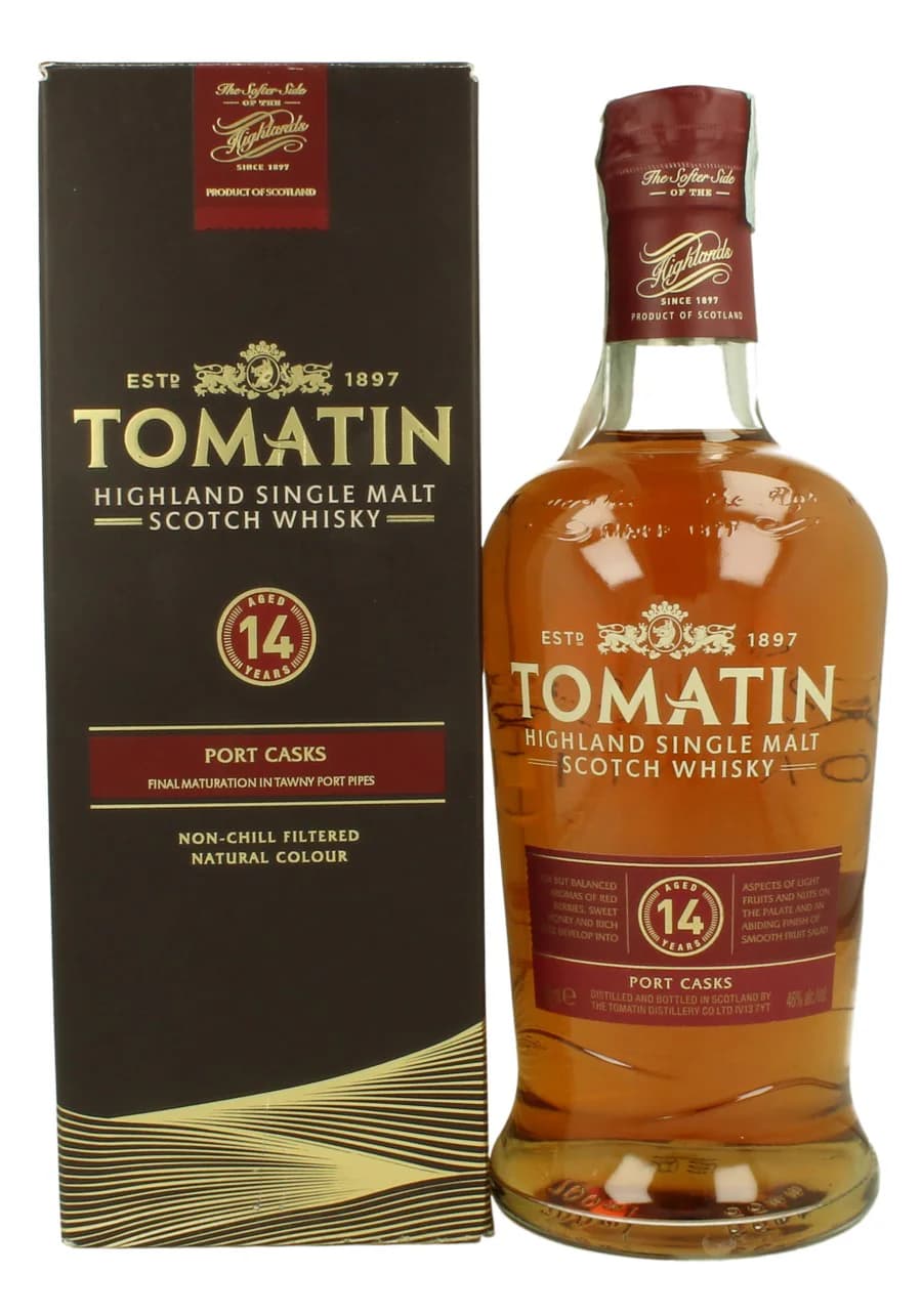 Tomatin 14 Y.O. Port Cask: vista principale