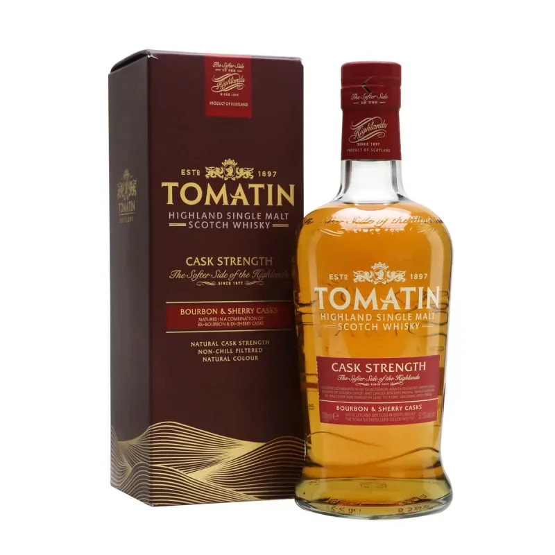 Tomatin Cask Strength: vista principale