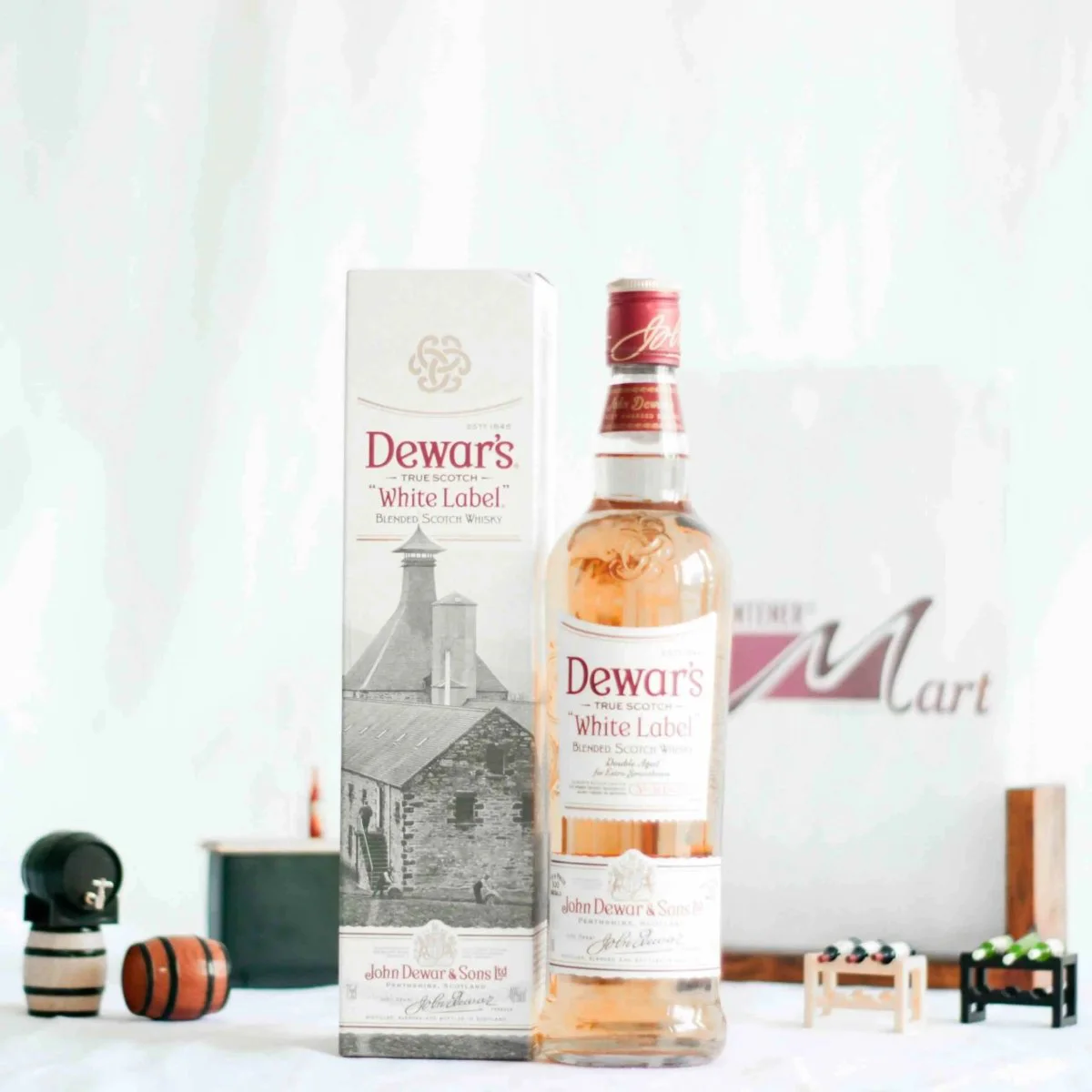 Confezione di Dewar's White Label