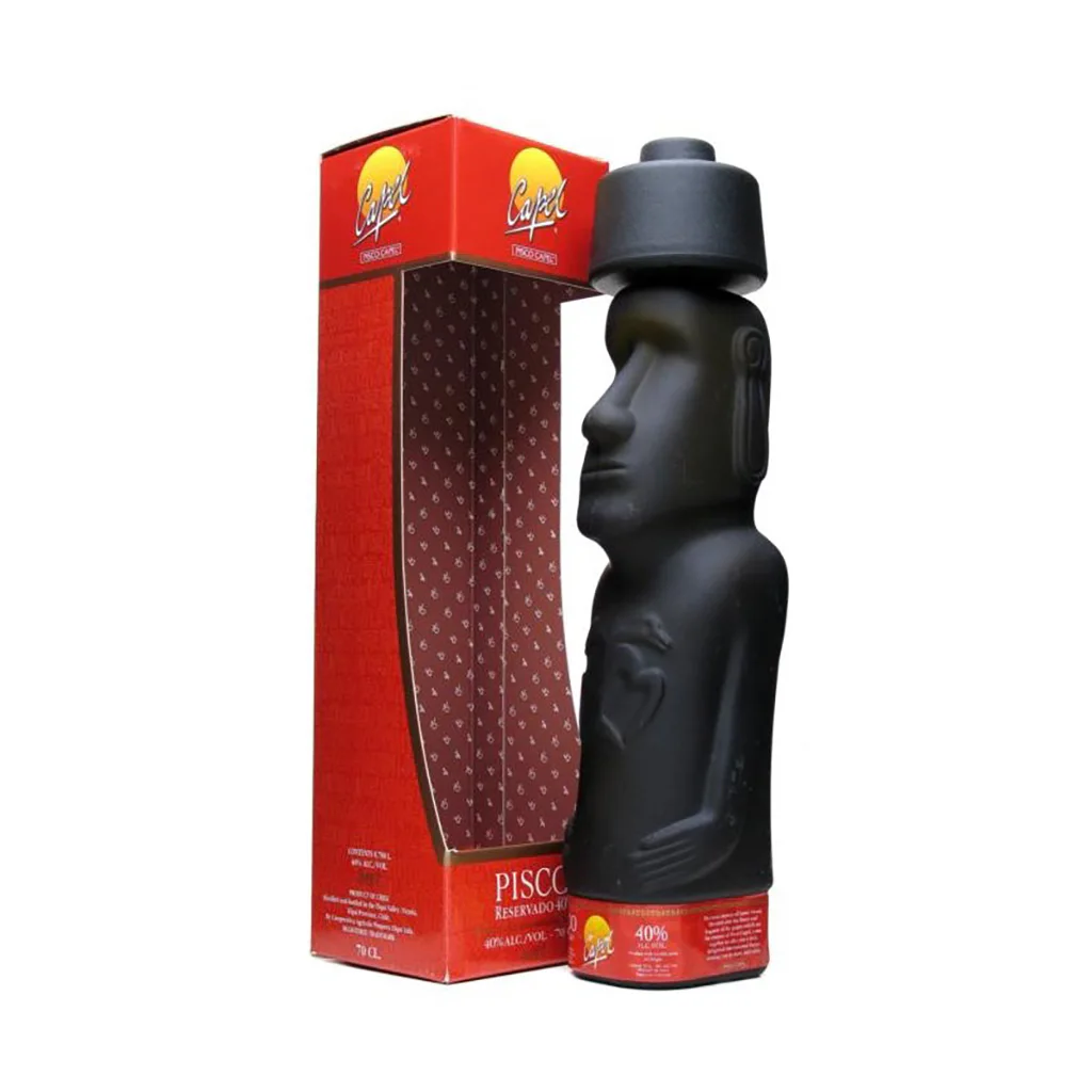 Pisco Capel Moai Statua: vista principale