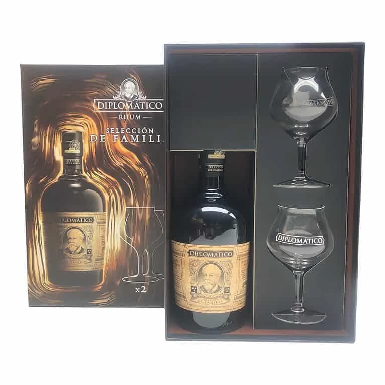 Diplomatico Seleccion De Familia +2bicchieri: vista principale