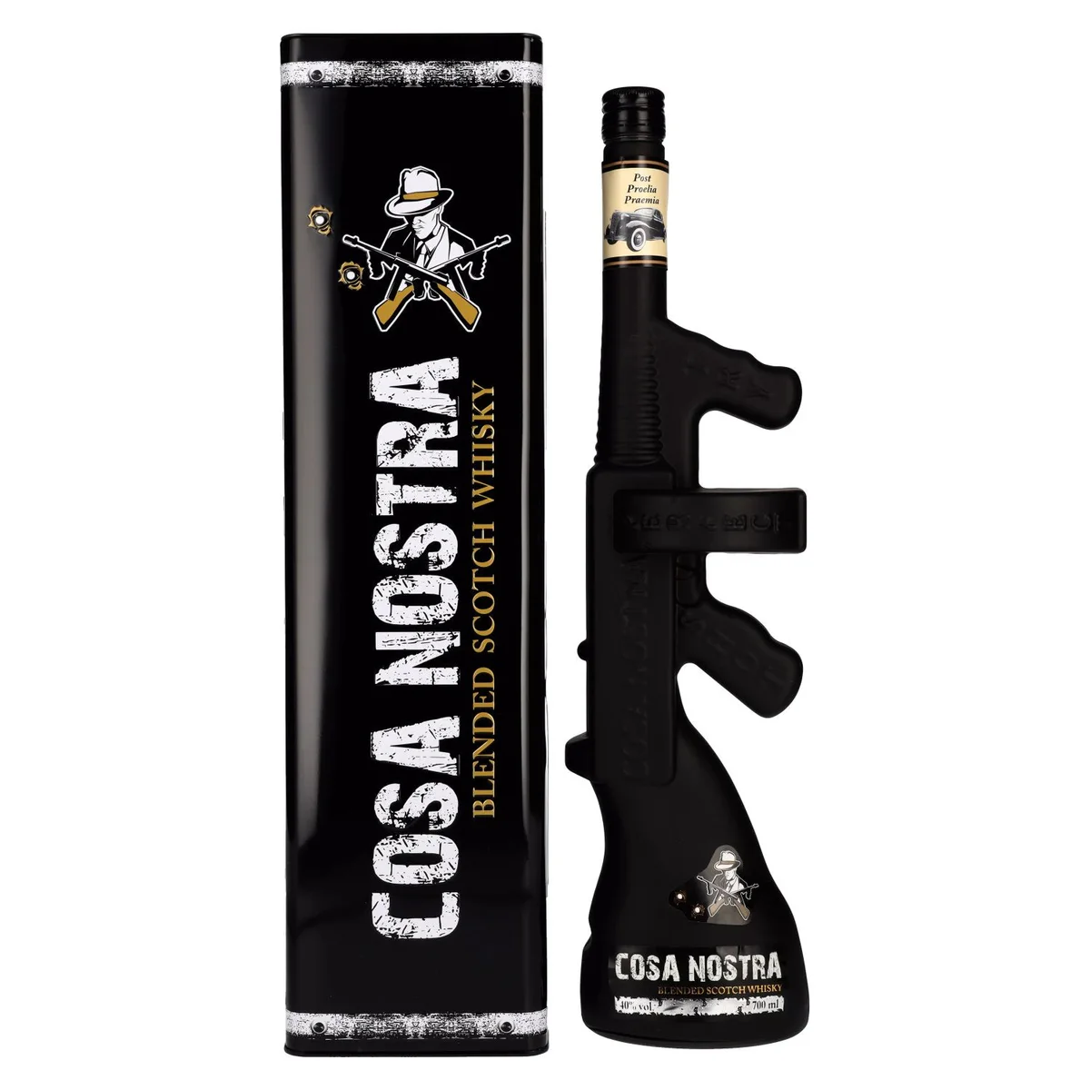 Confezione di Cosa Nostra Mitra Con Scotch Whisky