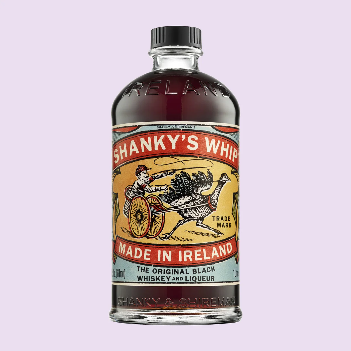 Confezione di Shankys Whip Black Liqueur