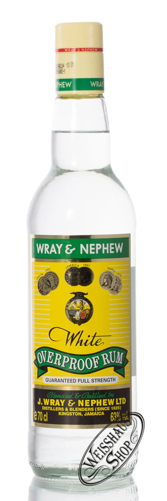 Confezione di Wray & Nephew Overproof
