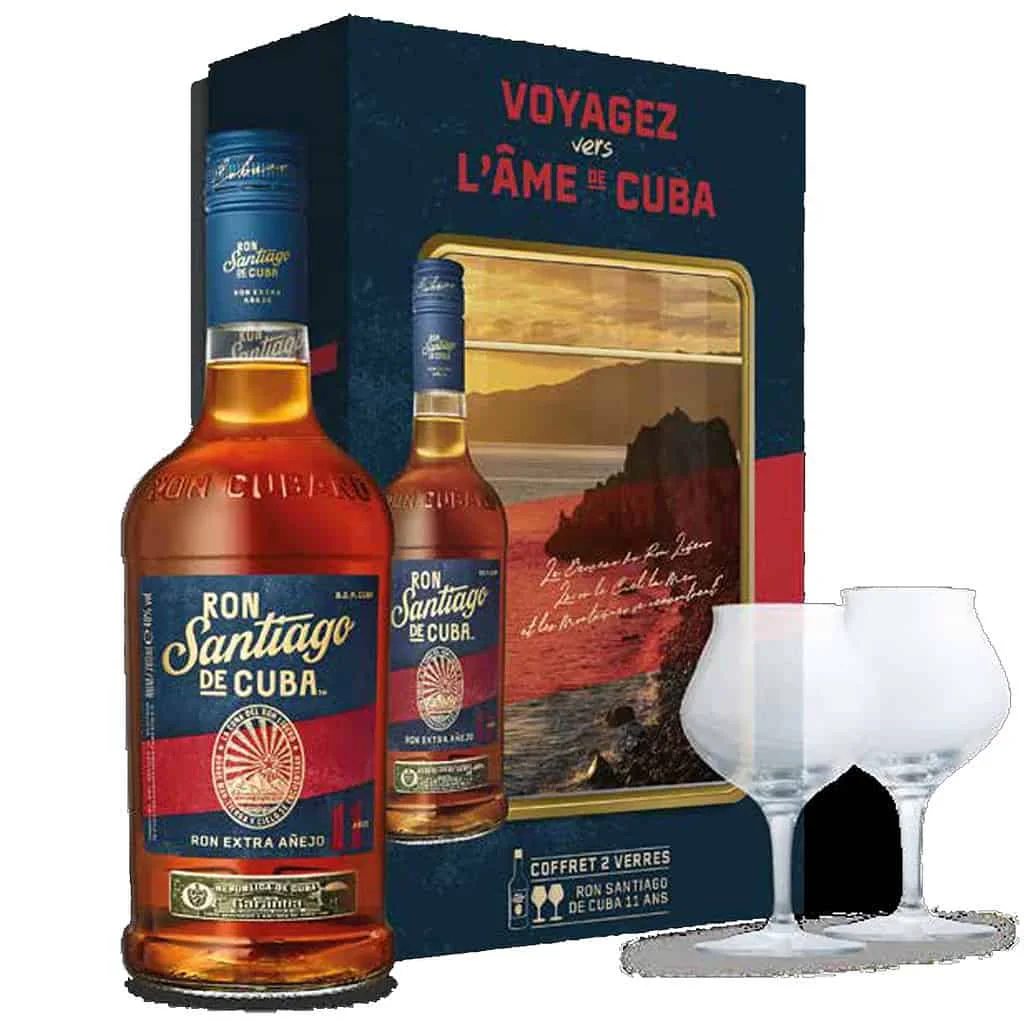 Confezione di Santiago De Cuba 11Y.O. 0.70